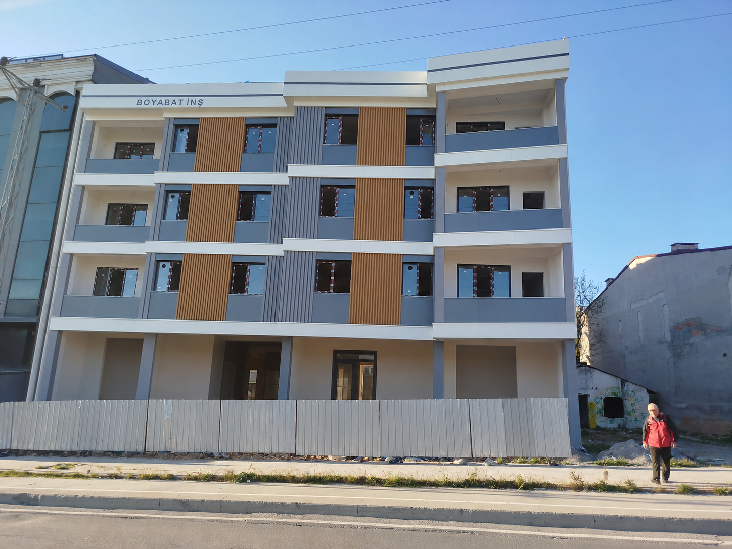 Kompozit panel cephe uygulaması